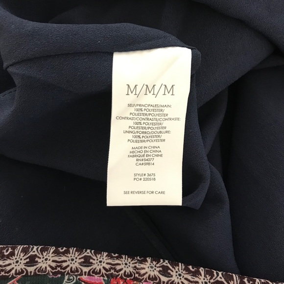 CAbi Festive Maxi Dress in Patchwork Floral - Picture 9 of 9